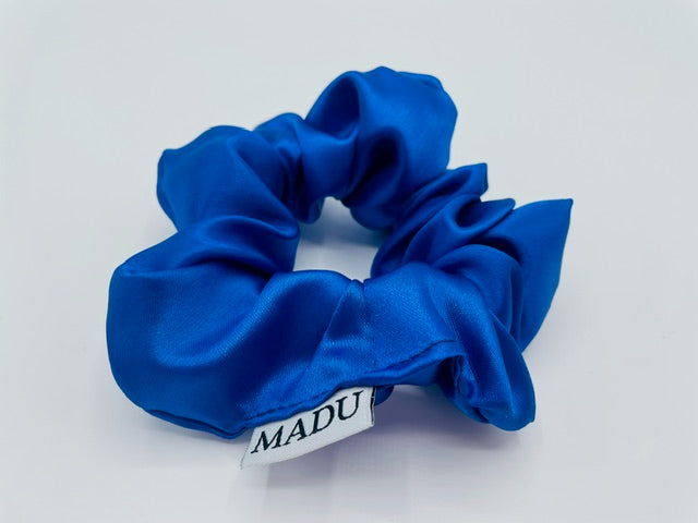 Azulão Satin Scrunchie